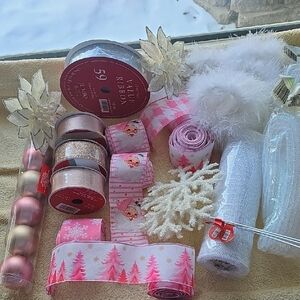 Pink and White Dyi Project Set